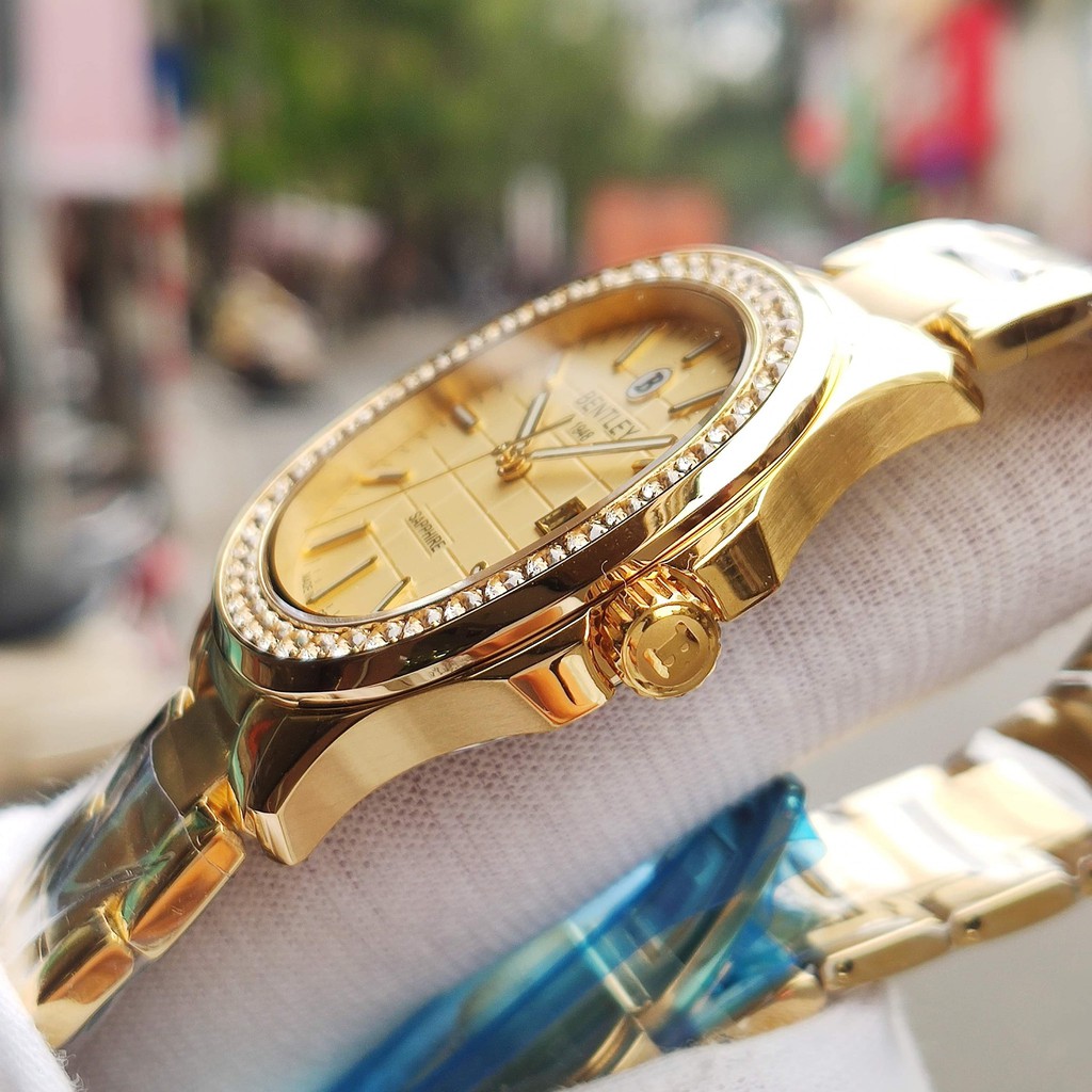 Đồng hồ nam dây kim loại mặt kính chống xước Bentley BL1869 BL1869-101 BL1869-101MKKI