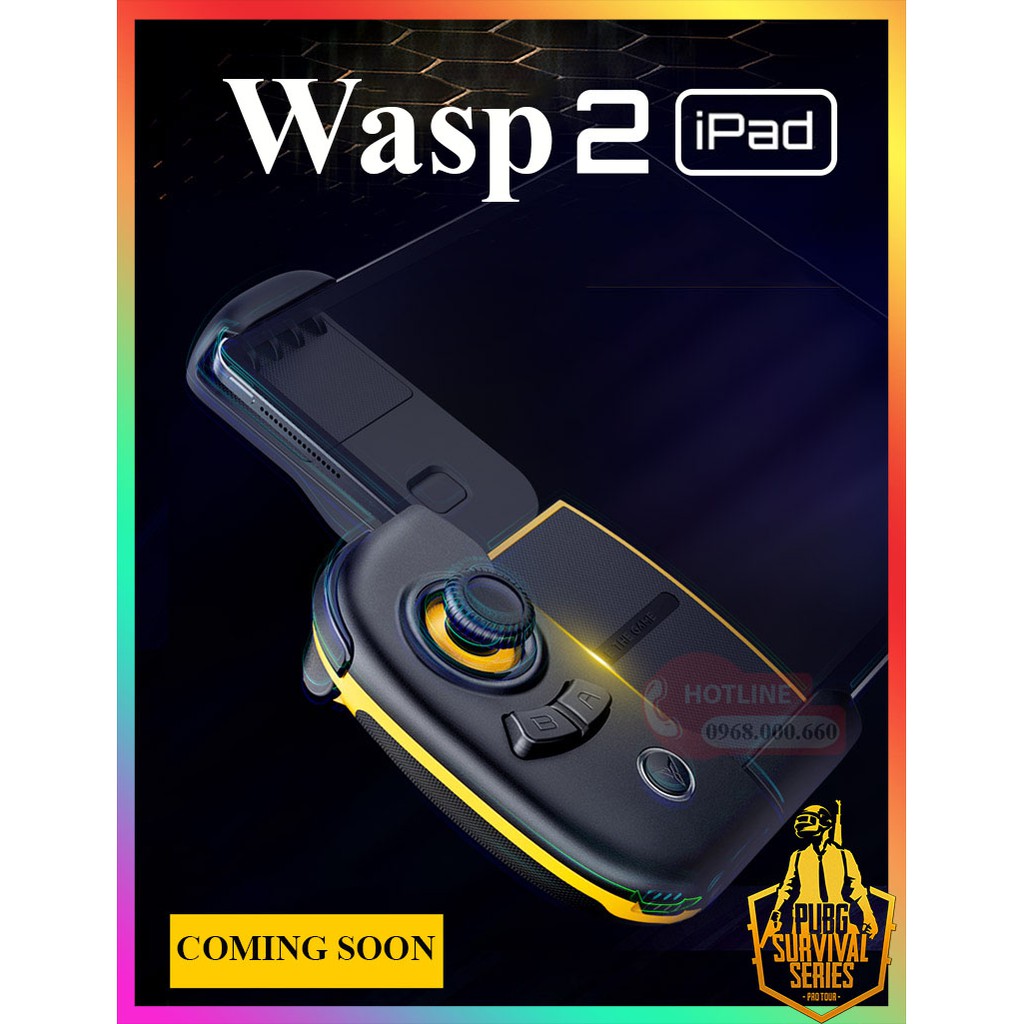 Flydigi Wasp 2 iPad | ĐÃ CHƠI ĐƯỢC TRÊN iOS 14  | Tay cầm chơi game cho iPad và Tablet chơi PUBG và các game khác