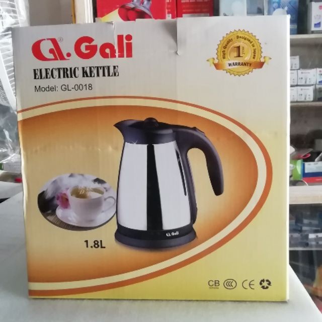 ấm siêu tốc GL-0018 1.8L nhập khẩu bảo hành chính hãng tiêu chuẩn an toàn thực phẩm