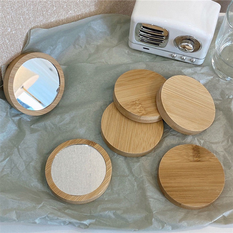 Gương Trang Điểm Mini Thiết Kế Đơn Giản Dễ Thương