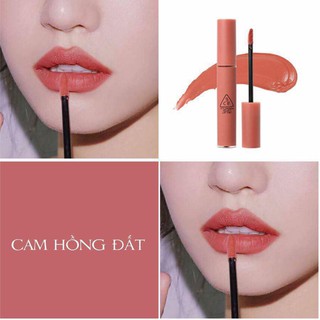 Son 3CE Velvet Lip Tint Going Right (Màu Cam Hồng Đất)
