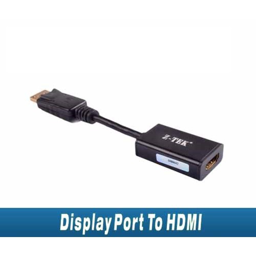 Cáp chuyển đổi từ máy tính cổng Displayport sang màn hình cổng HDMI ZTEK ZE 636 4Kx2K dài 15cm