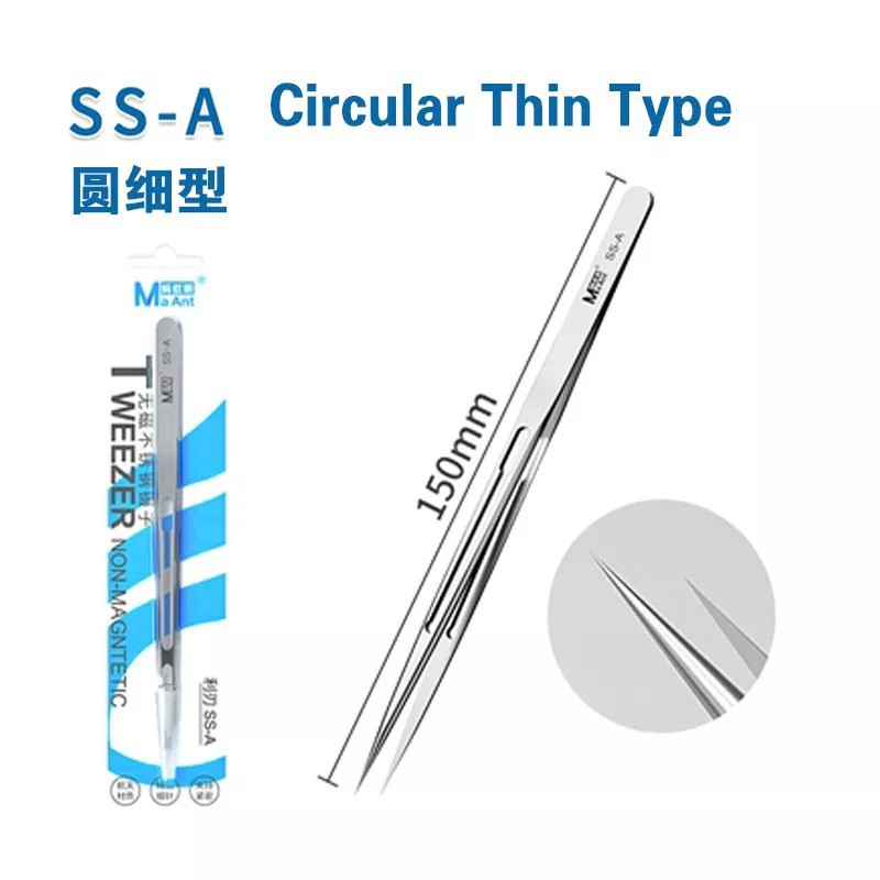 Panh nhíp MaAnt đầu thẳng (2 mẫu)