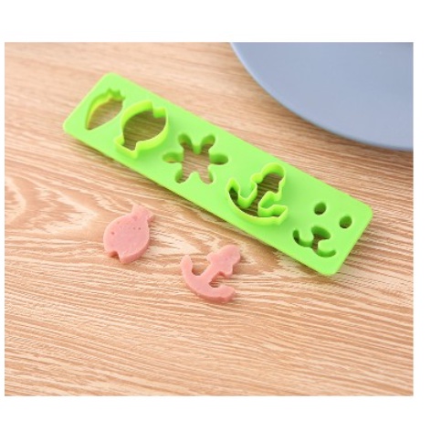 Khuôn Bento Ép Cơm Thỏ, Hoa, Cá Heo Cho Bé