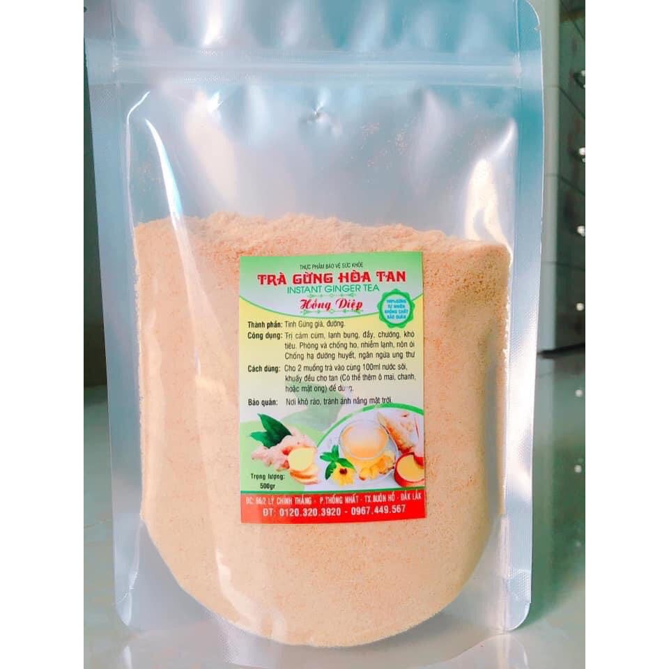 Trà gừng nguyên chất hòa tan (0.5kg)