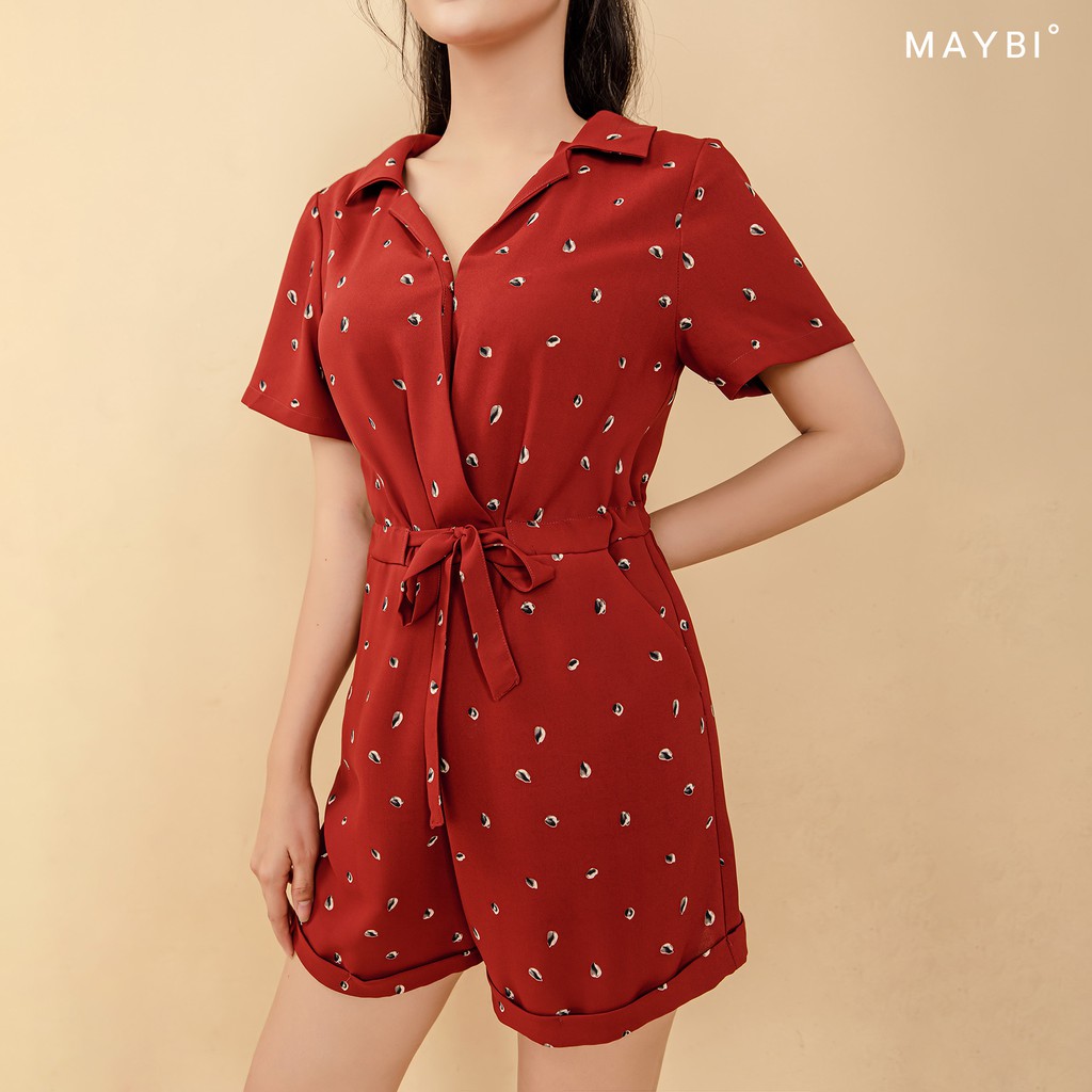 MAYBI - Bộ jumsuit họa tiết