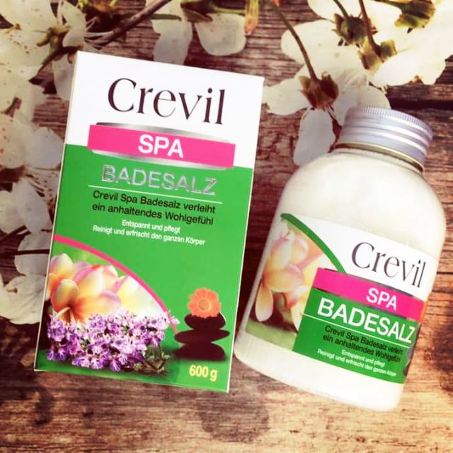 Muối Khoáng Tắm SPA CREVIL BADESALTZ 600gr Date Mới Nhất