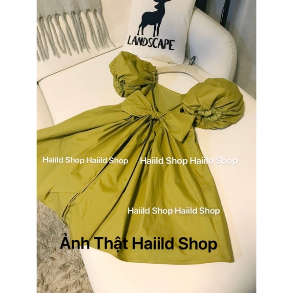 Váy Baby Doll Hàng QC Cao Cấp Nơ Lưng Bản To Siêu Xinh | BigBuy360 - bigbuy360.vn