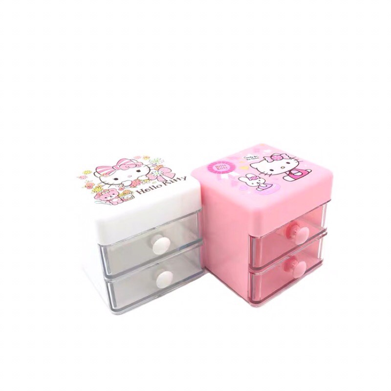 Tủ mini 2 ngăn siêu dễ thương