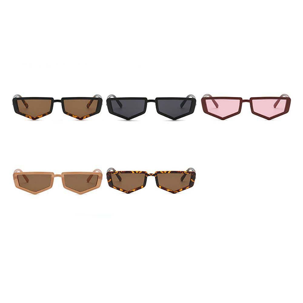 Kính Mát Gọng Đa Giác Chống Bức Xạ Chống Bức Xạ Phong Cách Hàn Quốc Thời Trang Cho Nam Và Nữ