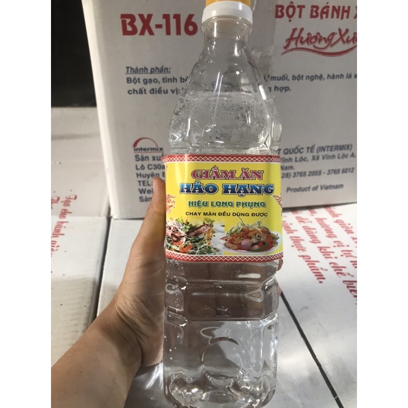 Dấm ăn Hảo Hạng Long Phụng chai 1 lít