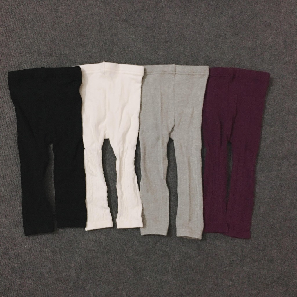 Quần tất len không bàn cho bé uniqlo xuất dư cho bé 1-3 tuổi