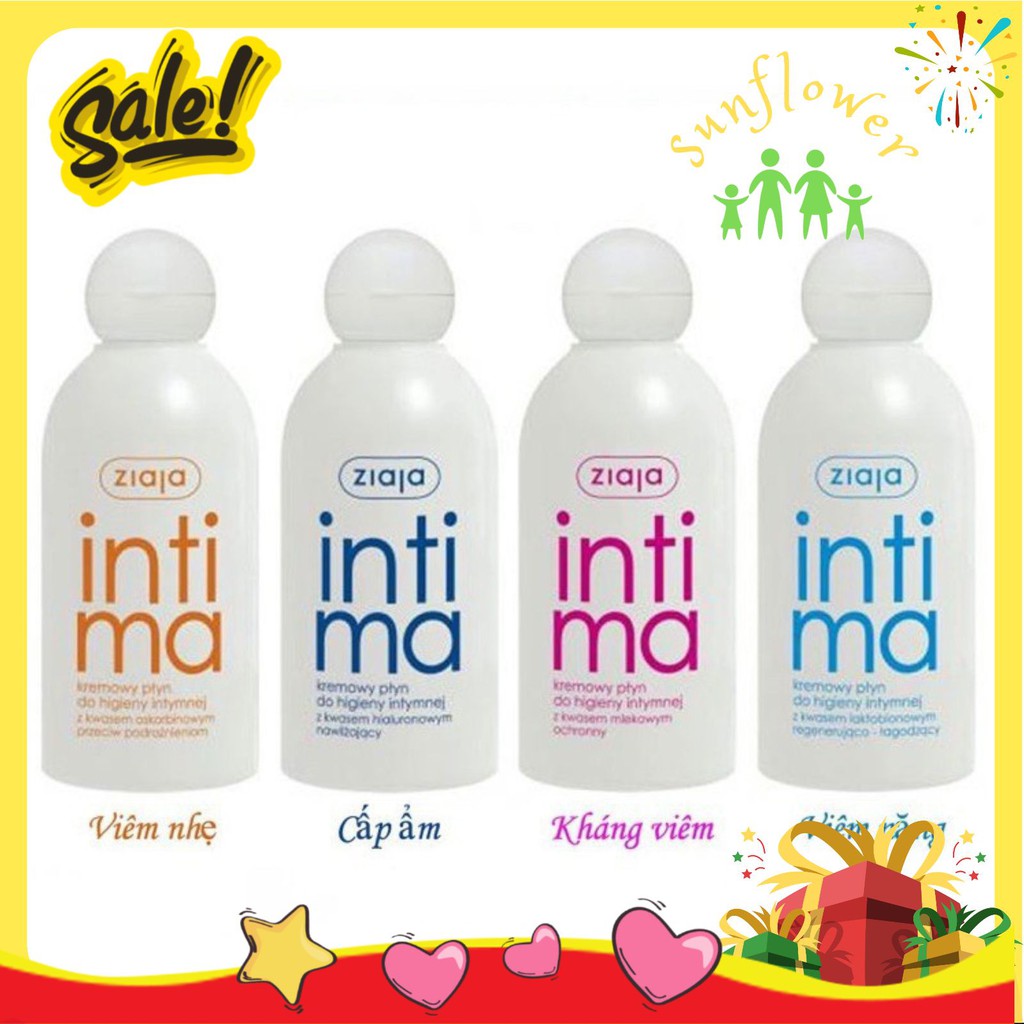 Dung Dịch Vệ Sinh phụ nữ Intima Ziaja 200ml