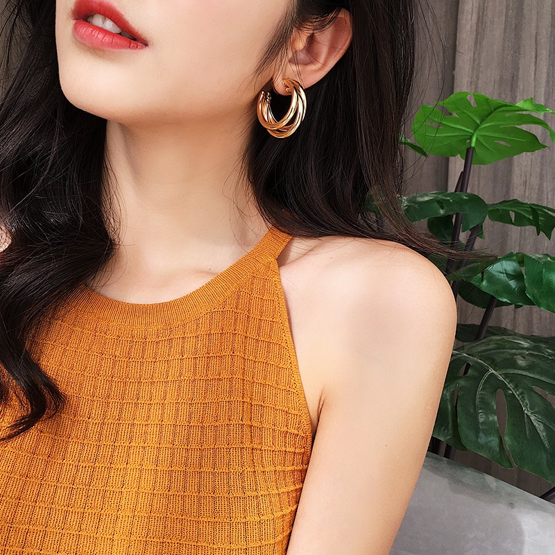 Khuyên Tai Thiết Kế Mới Phong Cách Âu Mỹ