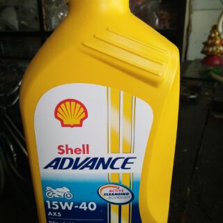 Shell Advance AX5 15W40 - 1l(xe số)kịp