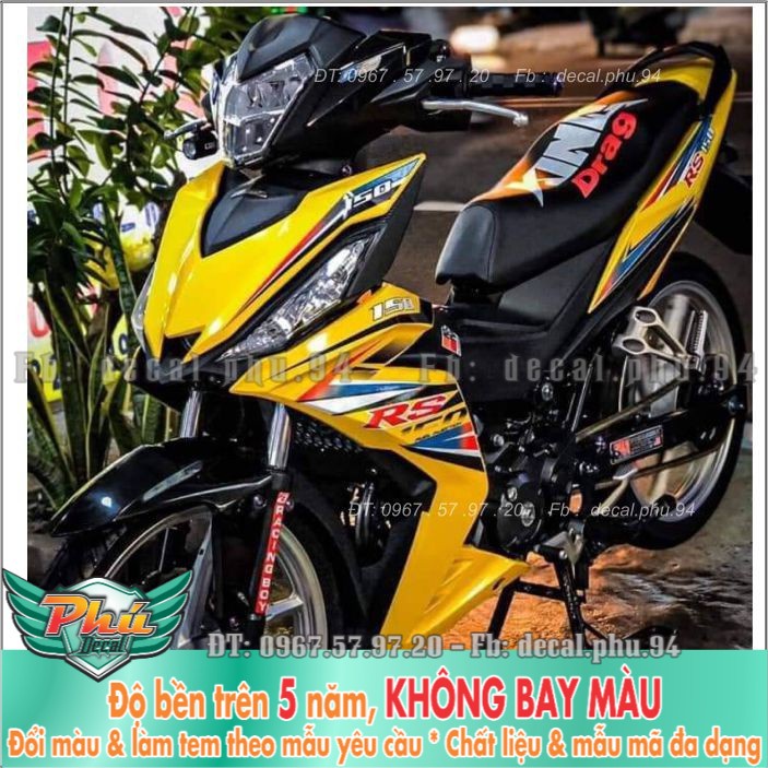 Tem rời Winner Vàng đen RS (B) -1