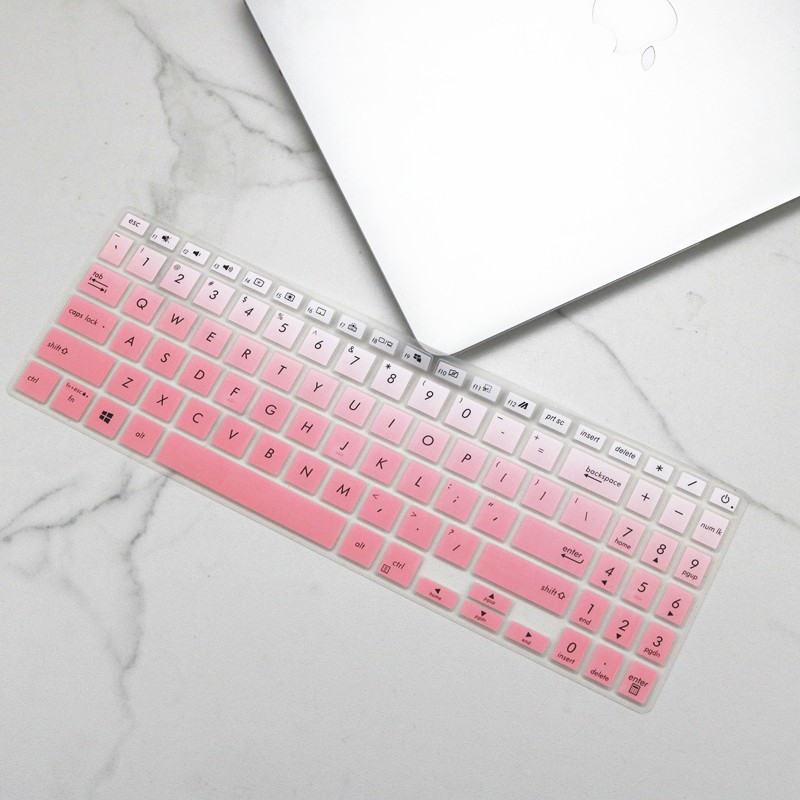 Miếng Silicon Phủ Bàn Phím Laptop ASUS Vivobook S15 S531f S531 Zenbook 15 Mars 15 VX60GT 15.6'' Inch