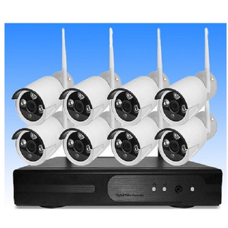 Bộ Kit Camera Wifi 8 Kênh NVR KIT 1.0MP