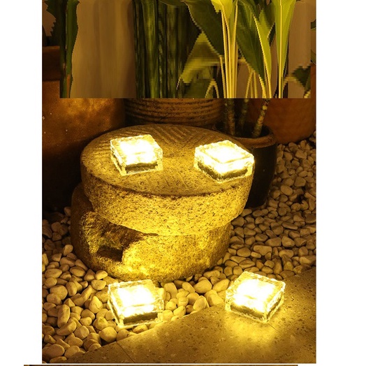 Đèn viên đá năng lượng mặt trời