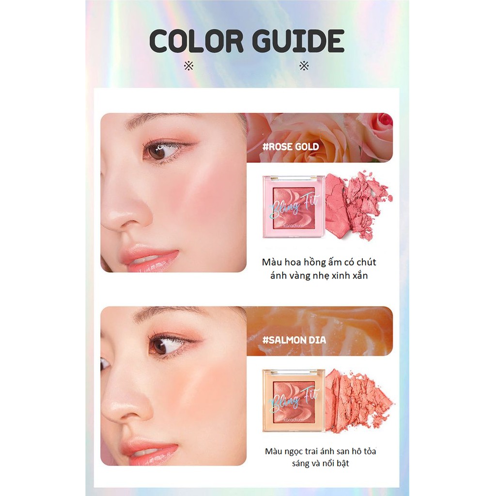 Phấn Má Hồng Karadium Bling Fit Cheek Lighter 4g | BigBuy360 - bigbuy360.vn