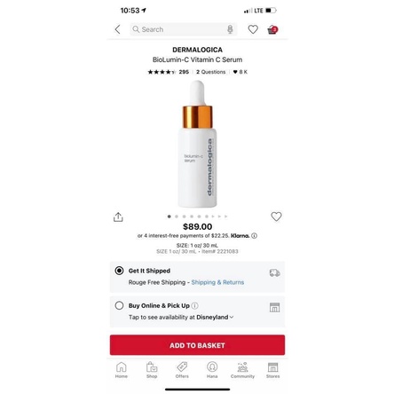 Biolumin-c serum dermalogica 3ml