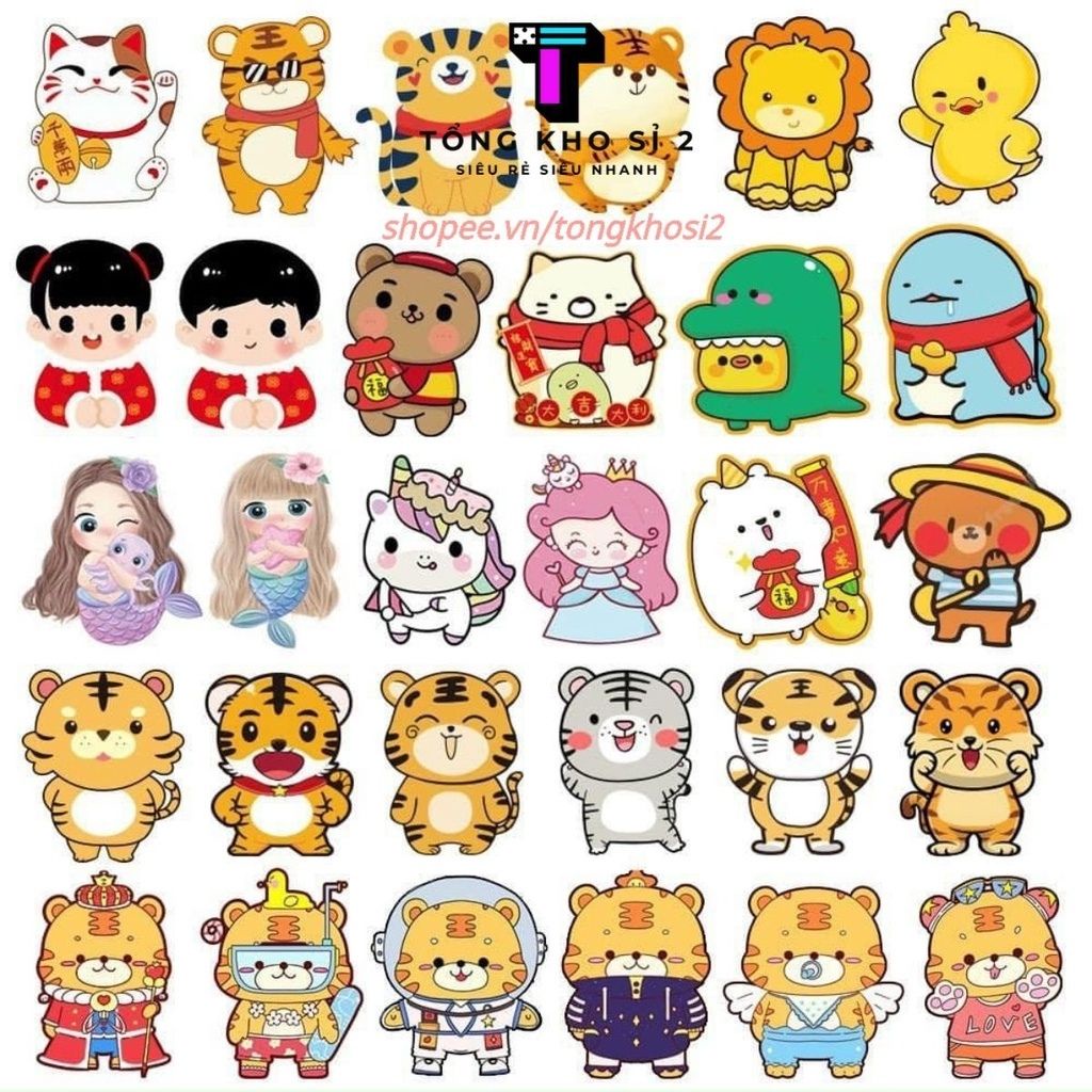 Lì Xì Chibi Tết 2022, Phong Bao Lì Xì Cao Cấp Loại 1 Nhiều HÌnh Cực Đáng Yêu, Alokids Tb