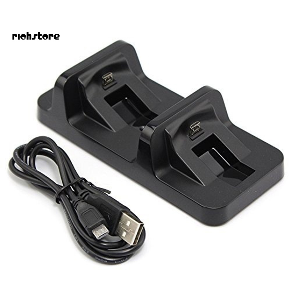 Giá Đỡ Sạc USB Kép Cho Tay Cầm Chơi Game PS4