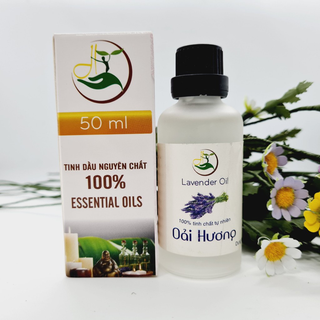 Tinh dầu oải hương Lavender tự nhiên nguyên chất 100% thiên nhiên (10ml-50ml)/ Tinh dầu viện Hàn Lâm