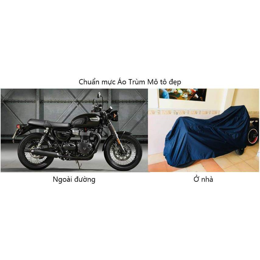 Áo trùm xe máy, xe moto chống nắng, chống ướt