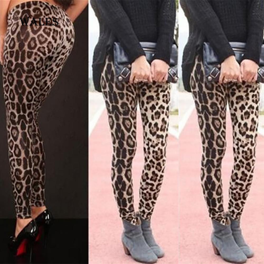 Quần Legging Họa Tiết Da Báo Thời Trang Quyến Rũ Cho Nữ | BigBuy360 - bigbuy360.vn