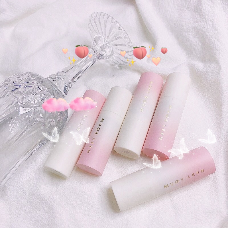 [Hàng mới về] Son môi MUGE LEEN mềm mượt mùi trái cây lâu trôi dưỡng ẩm chống thấm nước | BigBuy360 - bigbuy360.vn