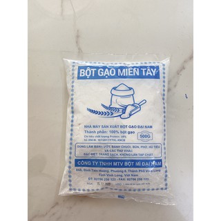Bột gạo miền tây 500g (xanh)- Bột Gạo Cao Cấp, Công Nghệ Nhật Bản.