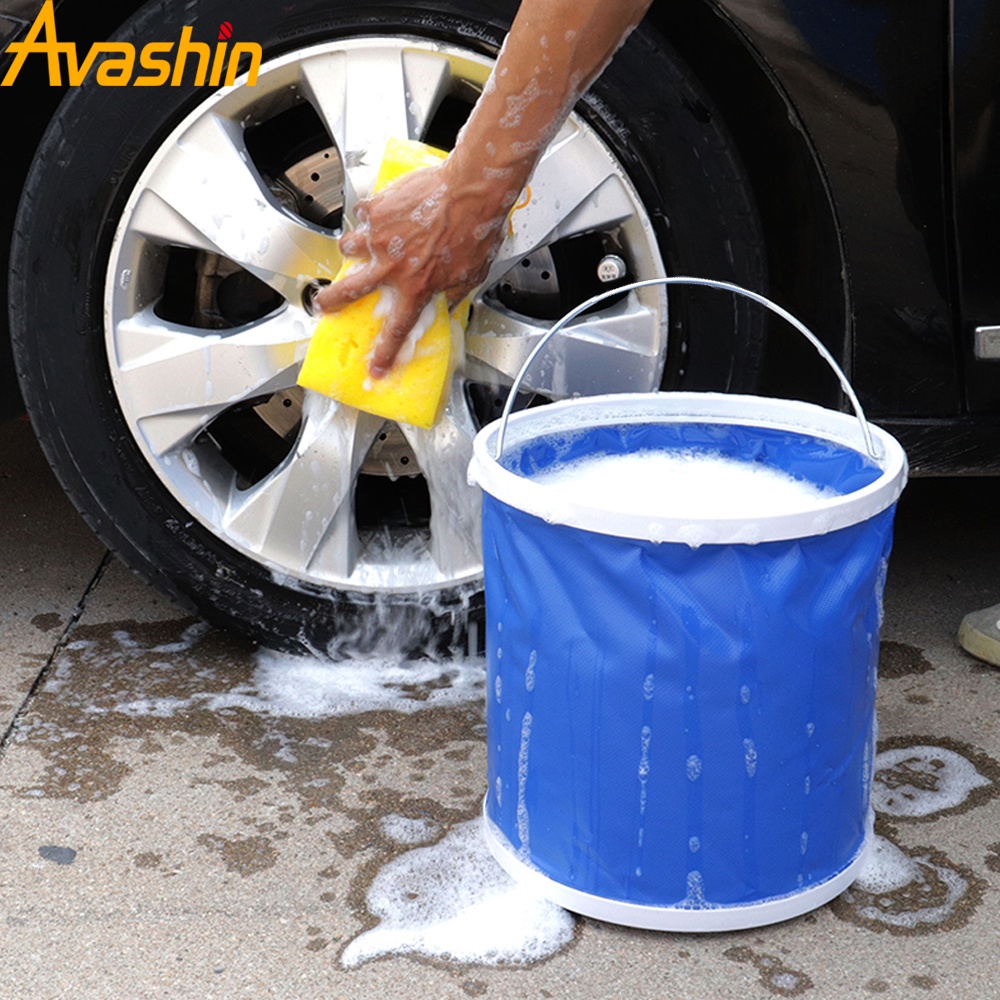 Xô Nước 13L Đa Năng Có Thể Gấp Gọn Tiện Dụng