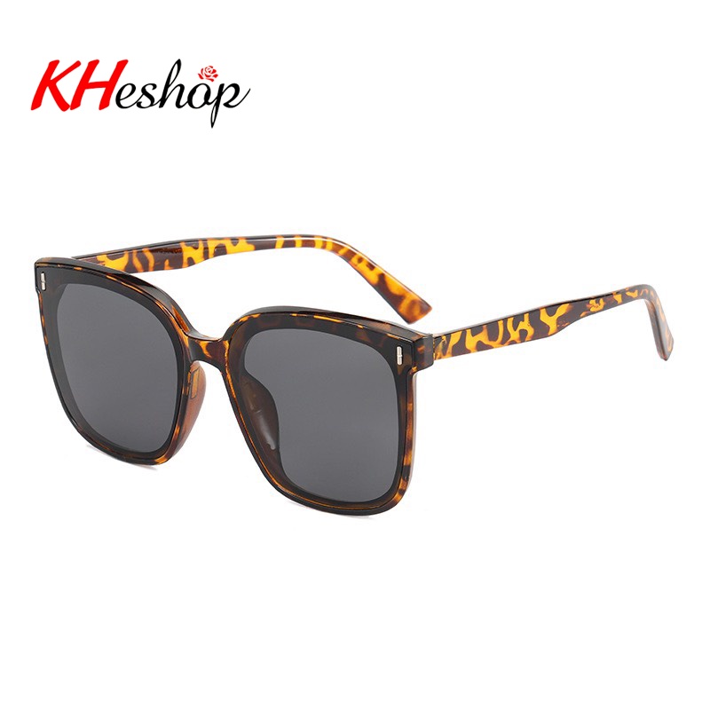 Kính mát thời trang gọng to phù hợp mọi khuôn mặt chống UV400 mã Y5268