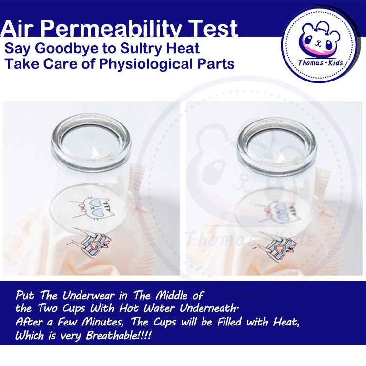 Bộ 2 quần lót Boxer cho bé gái B156