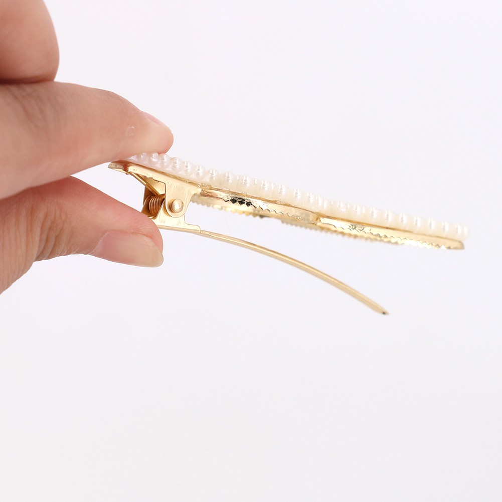 Kẹp tóc ngọc trai thanh lịch cho nữ