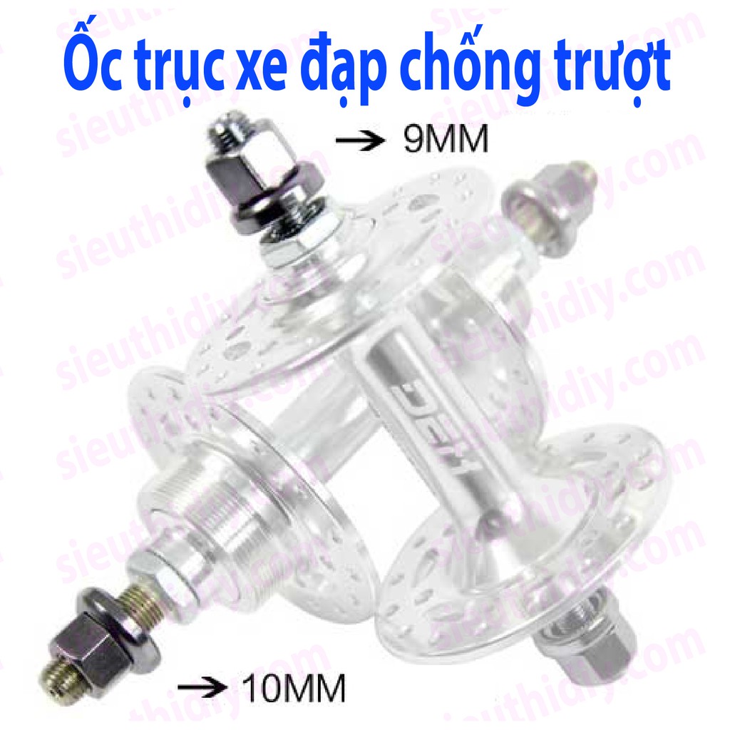 Ốc trục xe đạp chống trượt M9-M10