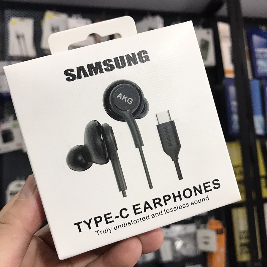Tai Nghe Jack Type-C Samsung AKG Note 20 ultra, S21 Ultra, Note 10 Plus Chính Hãng - Dành Cho Các Dòng Máy Chân Type-C