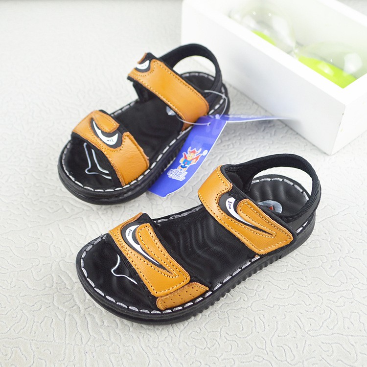 sandal bé trai size 26-30 da bò