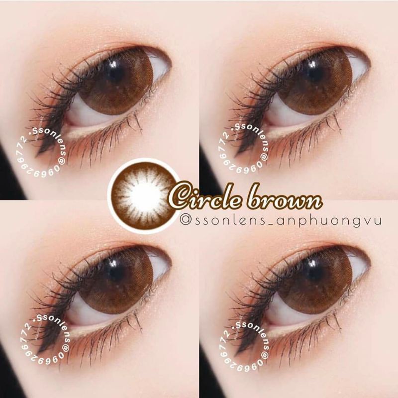 Lens choco tự nhiên