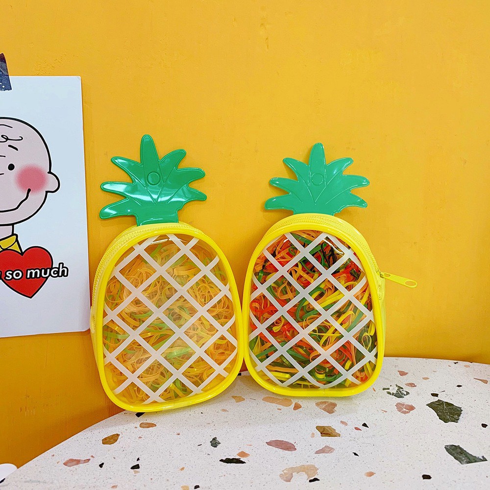 COMBO 2 GÓI CHUN TÓC CHO BÉ KÈM TÚI ĐỰNG HOA QUẢ SIÊU XINH