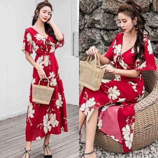 Đầm Maxi Trẻ Trung Xẻ Tà Hàng Nhập Cao Cấp MSNN940