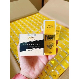 COMBO FACE dưỡng trắng da và Căng Bóng gồm kem face và Tinh Chất Saffron