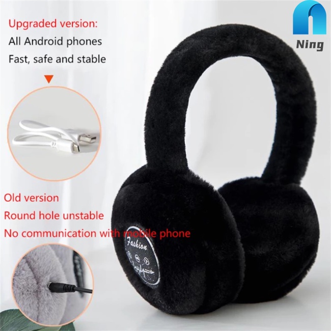 Tai Nghe Trùm Đầu Không Dây Bluetooth Bảo Vệ Tai