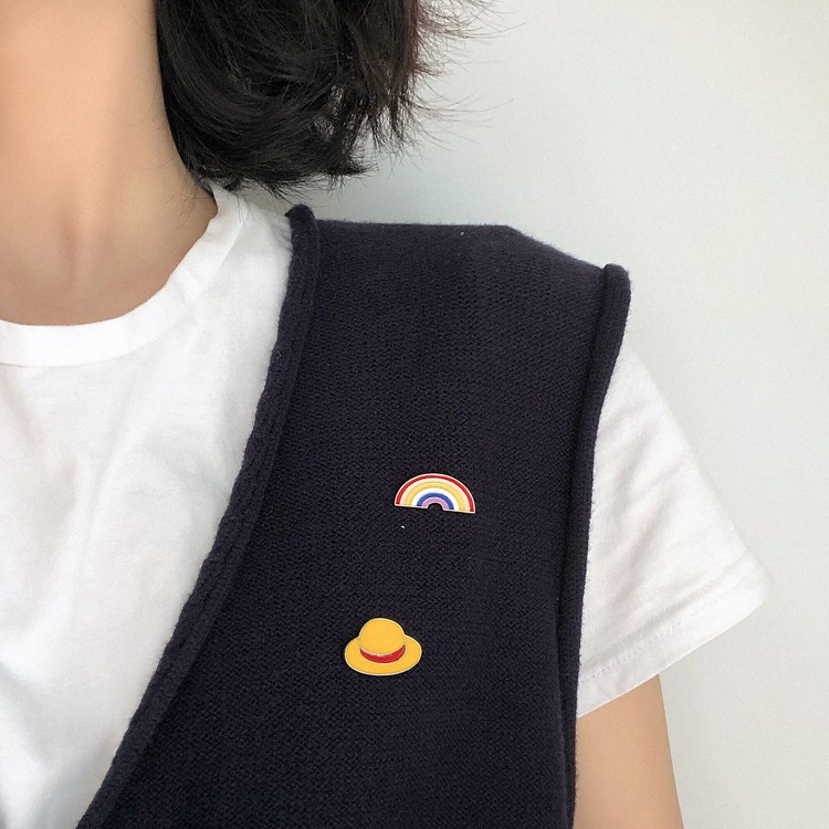 Phụ Kiện Cài Áo Hình Hoạt Hình Dễ Thương B848