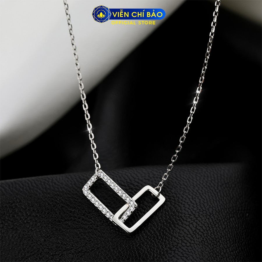 Dây chuyền bạc nữ Agnes chất liệu bạc 925 thời trang phụ kiện trang sức nữ Viễn Chí Bảo D000186