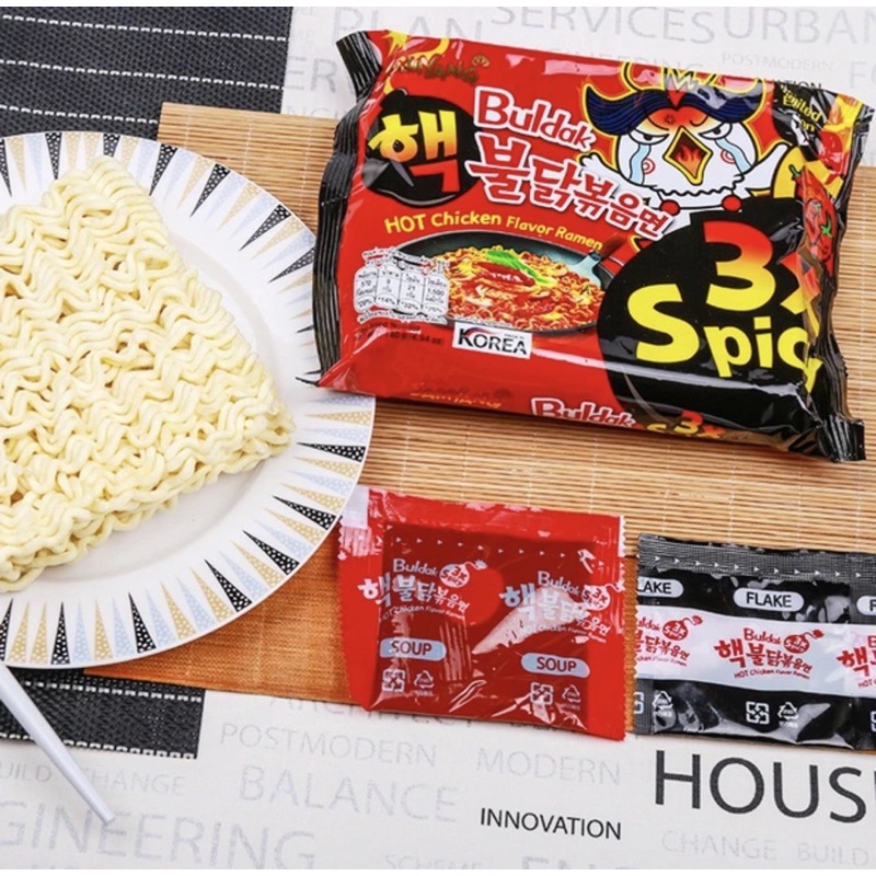 MÌ GÀ SIÊU CAY HÀN QUỐC NHIỀU LOẠI SỐT