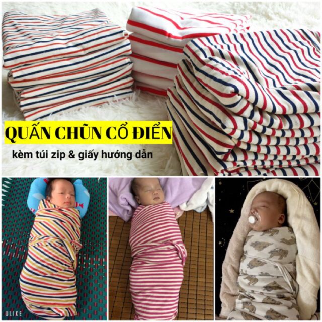 Quấn chũn cổ điển cho bé EASY