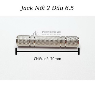 Jack Nối 2 Đầu 6 Ly, Chất Liệu Bằng Sắt