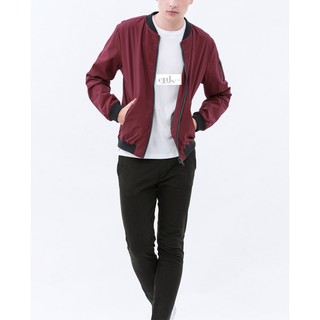 Jacket bomber kaki new fashion erik B020